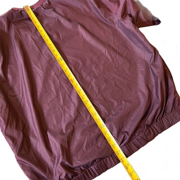 PGA TOUR Jacket Adult XL V-Neck Pullover Windbreaker Golf Coat Mens Purple Black - Picture 11 of 14